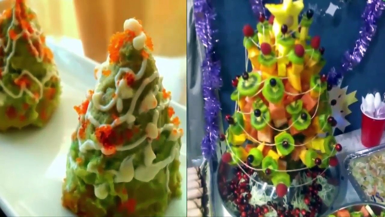 Salads for New Year!  Вкусные елочки на Новогоднем столе Новогодние салаты в виде елочек