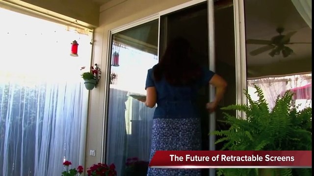 Plisse Retractable Screens for Sliding Glass Doors