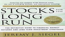Read Stocks for the Long Run 5 E   The Definitive Guide to Financial Market Returns   Long Term