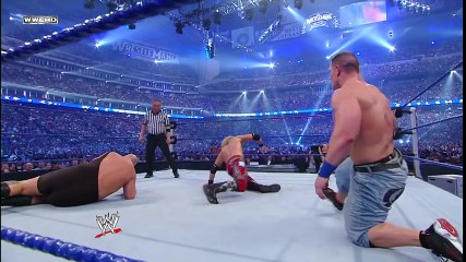 W.W.ENTERTAINMENT John Cena vs. Big Show vs. Edge-WRESTLE MANIA