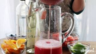 Cocktail Recipes - How to Make Watermelon Sangria