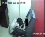 Guy Looted The ATM In Just 3 Minutes - MUST WATCH