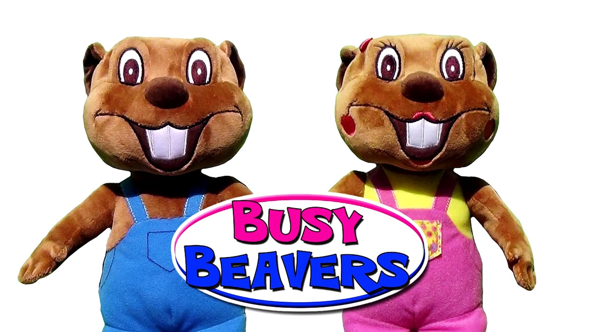 busy beavers plush toys