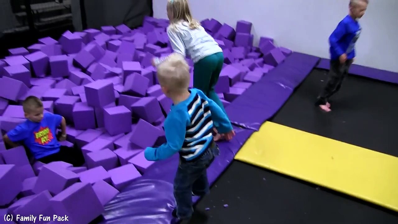 Family Fun at the Trampoline Park