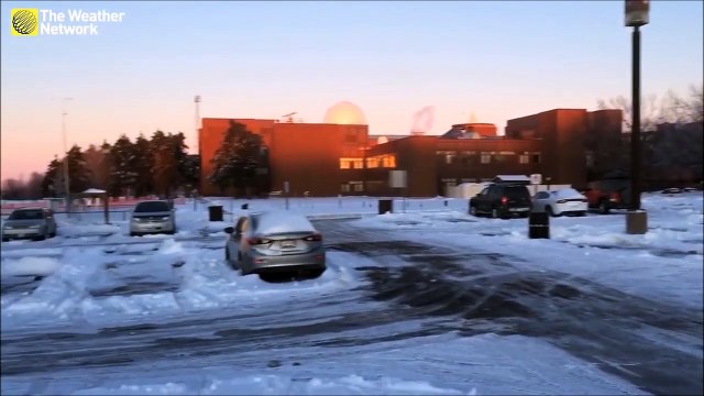 A -50°c on sait quelle voiture était garée sur les parkings du canada.