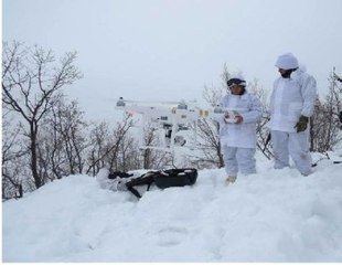 5 İldeki Komando Birliklerinin 'Drone'lu Operasyanları Nefes Kesti
