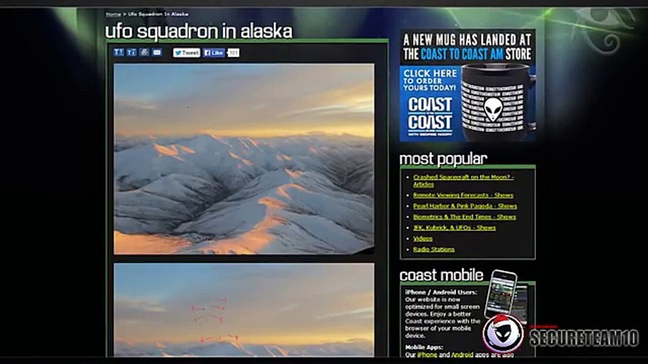 UFO FLEET CONFRONTS PILOT! 12/14/2013 - ALIEN COVERUP REAL