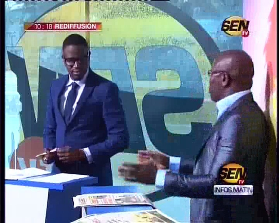 Revue de presse  du 22 Février 2016 Sen tv