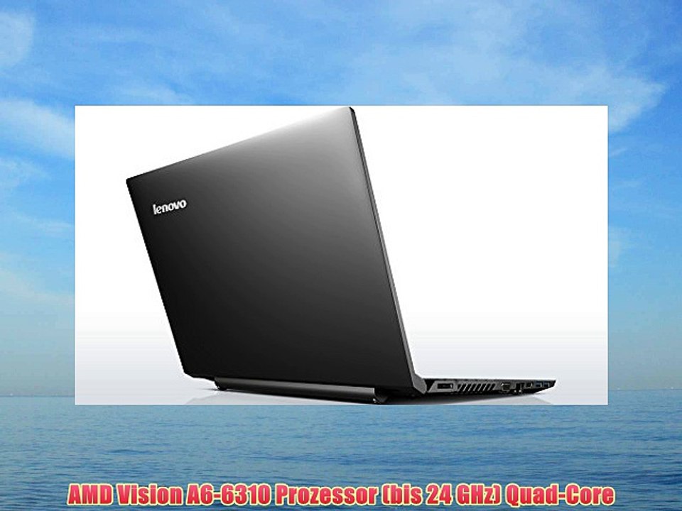 Lenovo B50-45 396 cm (156 Zoll) Notebook (AMD A6-6310 2GHz 8GB RAM 500GB HDD DVD Win 7 HP)