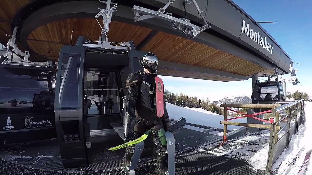 Skier à quatre pattes, sur le ventre sur le dos...c'est possible !