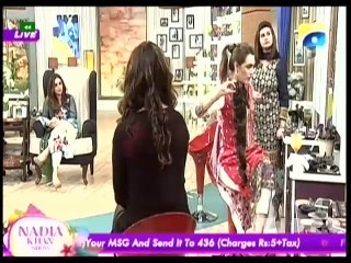 Nadia Khan Show - 22-Feb-2016 - Part 4- Latest Makeup Trends