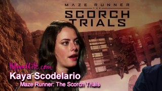Dylan OBrien & Kaya Scodelario Talk Romance In The Scorch Trials