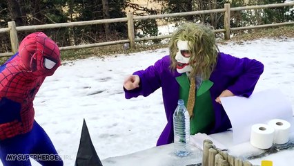 Joker vs Spiderman ft Superman & Batman SUPERHERO MOVIE in Real Life