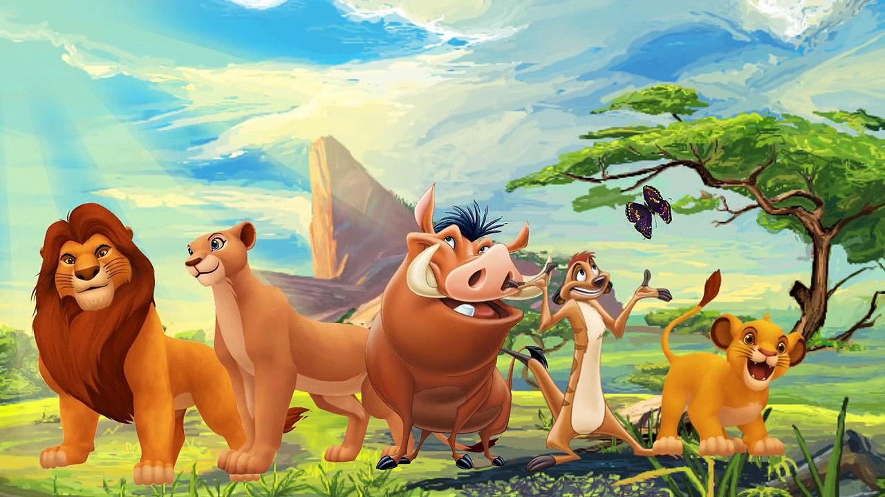 Lion King Finger Family / Nursery Rhymes