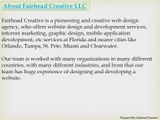 Work of Creative Web Design Agency at Florida, Tampa, Orlando by Fairhead Creative