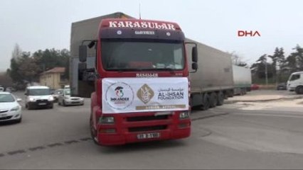 Gaziantep'ten Suriye?ye 150 Ton Un Yardımı