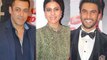 Salman, Kriti, Arjun, Kajol at red carpet of Zee Cine Awards