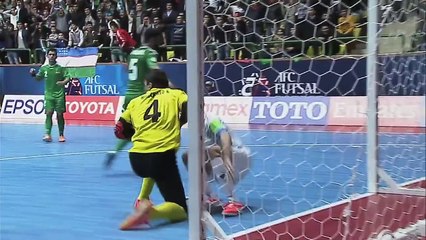 UZBEKISTAN vs IRAQ: AFC Futsal Championship 2016 (Quarter Finals)