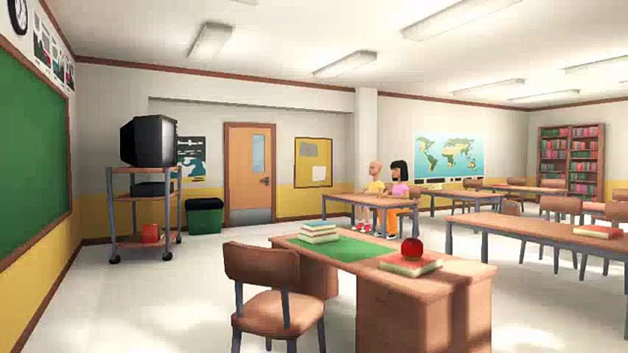 Caillou Kisses Dora The Explorer and Gets Grounded