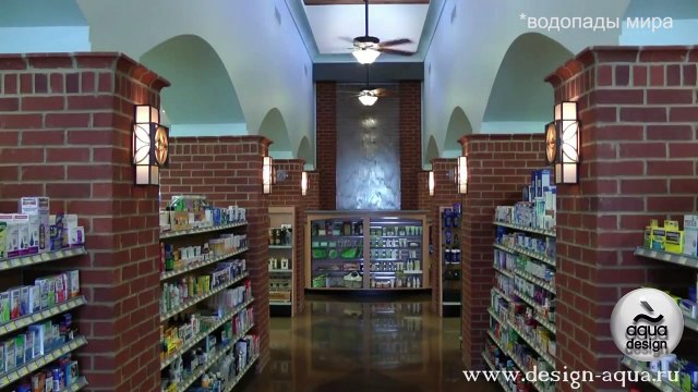 #7 Водопады Мира Декоративный водопад по стеклу