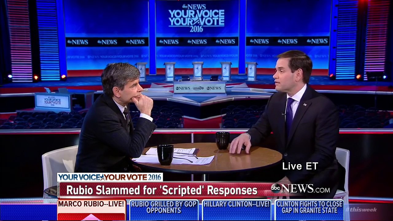 Rubio Defends Repeated Attack on Obama: Im Going to Keep Saying It