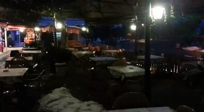 Lunapark Cafe & Restaurant'dan kış manzaraları...