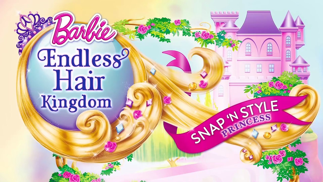 Create Fabulous Twisted Hairstyles with Barbie Endless Hair Kingdom Snap ‘N Style Princess Doll