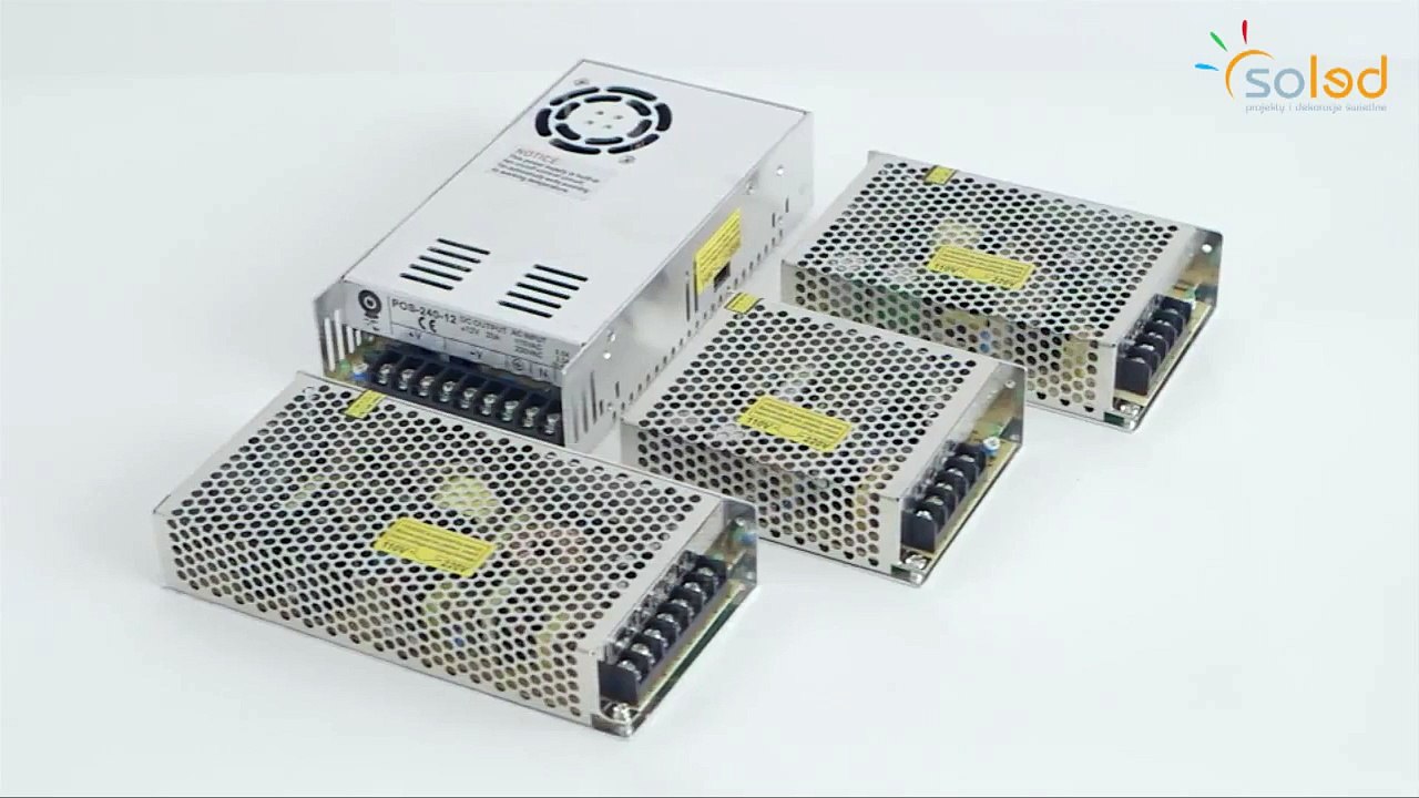 Zasilacze LED siatkowe IP20, Zasilacz impulsowy LED