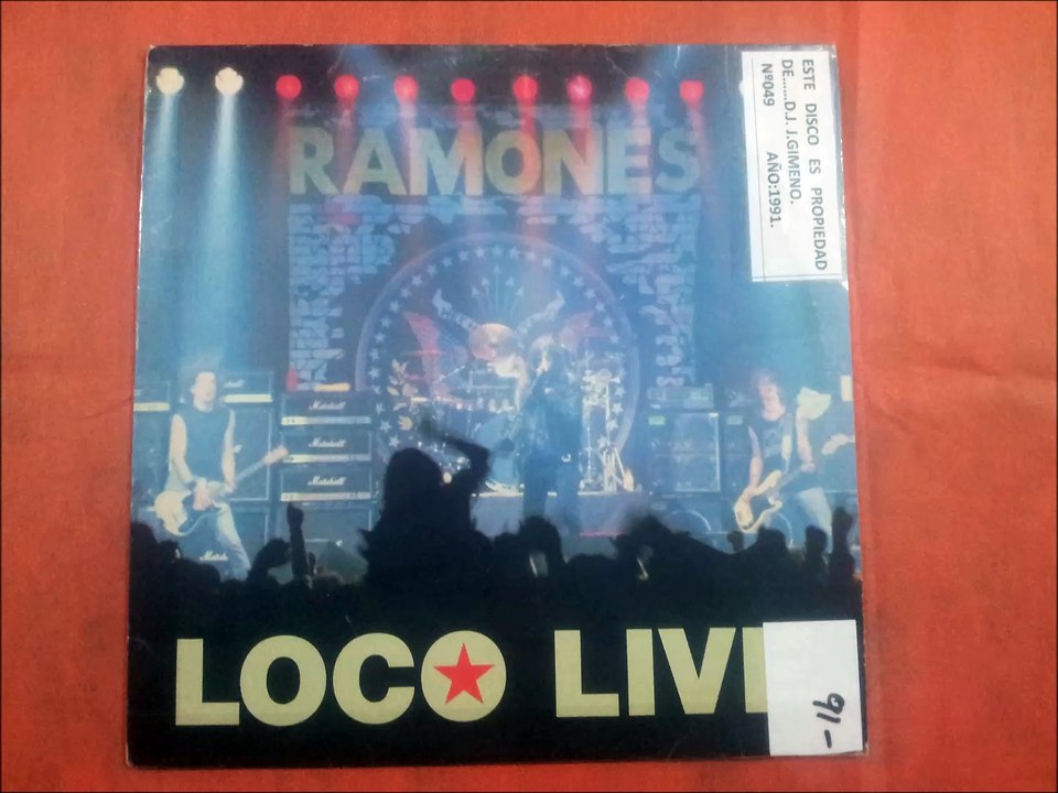 RAMONES.''LOCO LIVE.''.(MAMA'S BOY.)(12'' LP.)(1991.)