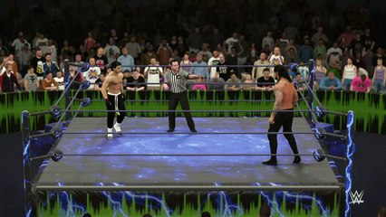 WWE 2K16 bruce lee v baron corbin