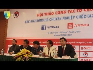 Hội thảo công tác tổ chức mùa giải 2016 | T&T