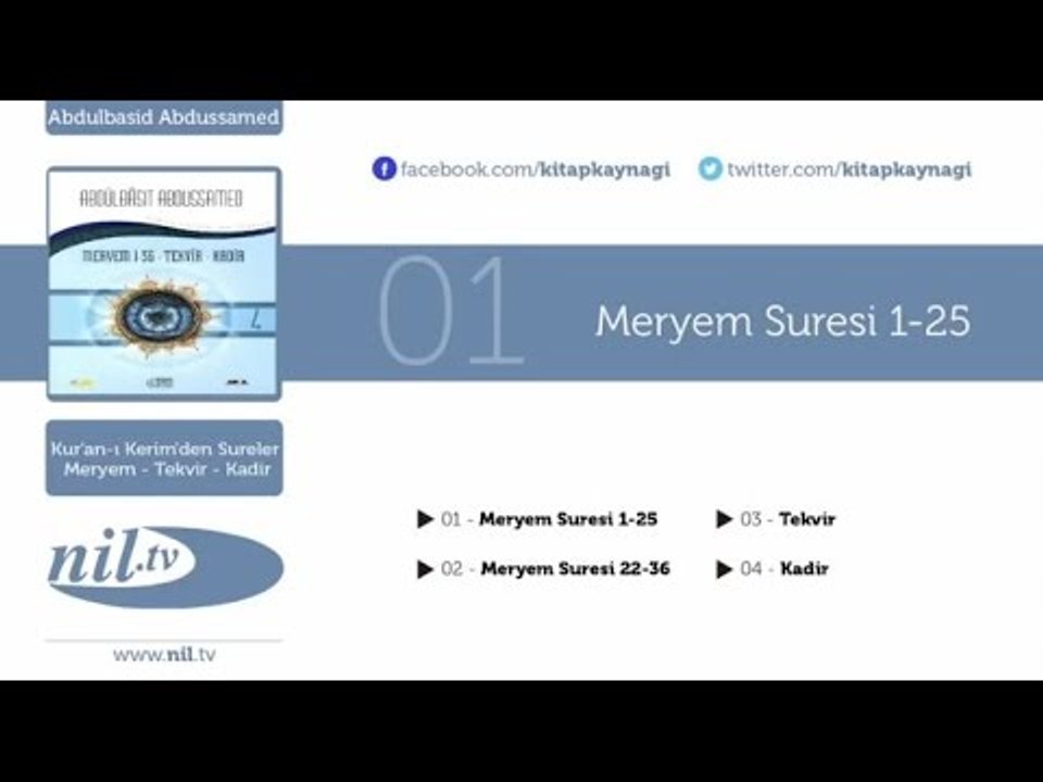 Abdulbasid Abdussamed - Tekvir