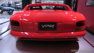 1989 Dodge Viper concept car idling