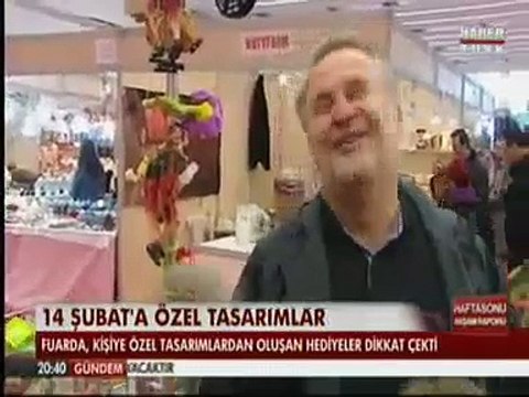 Habertürk Akşam Raporu Sevgilim El Sanatları ve Hediyelik Eşya Fuarı