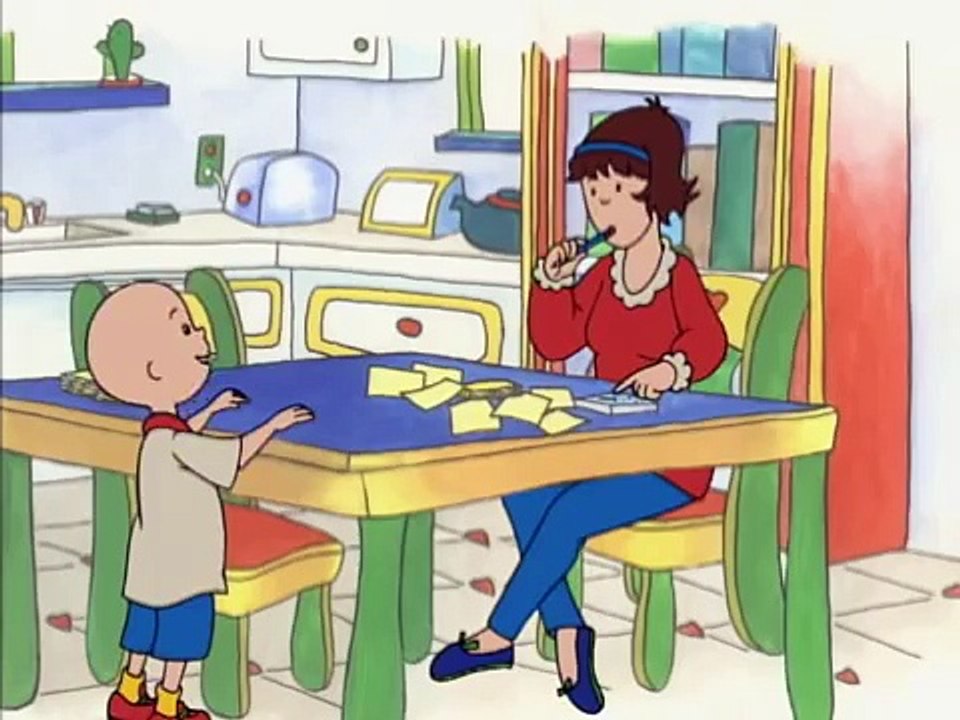 Caillou ESPAÑOL - Caillou se siente solo (S01E04)