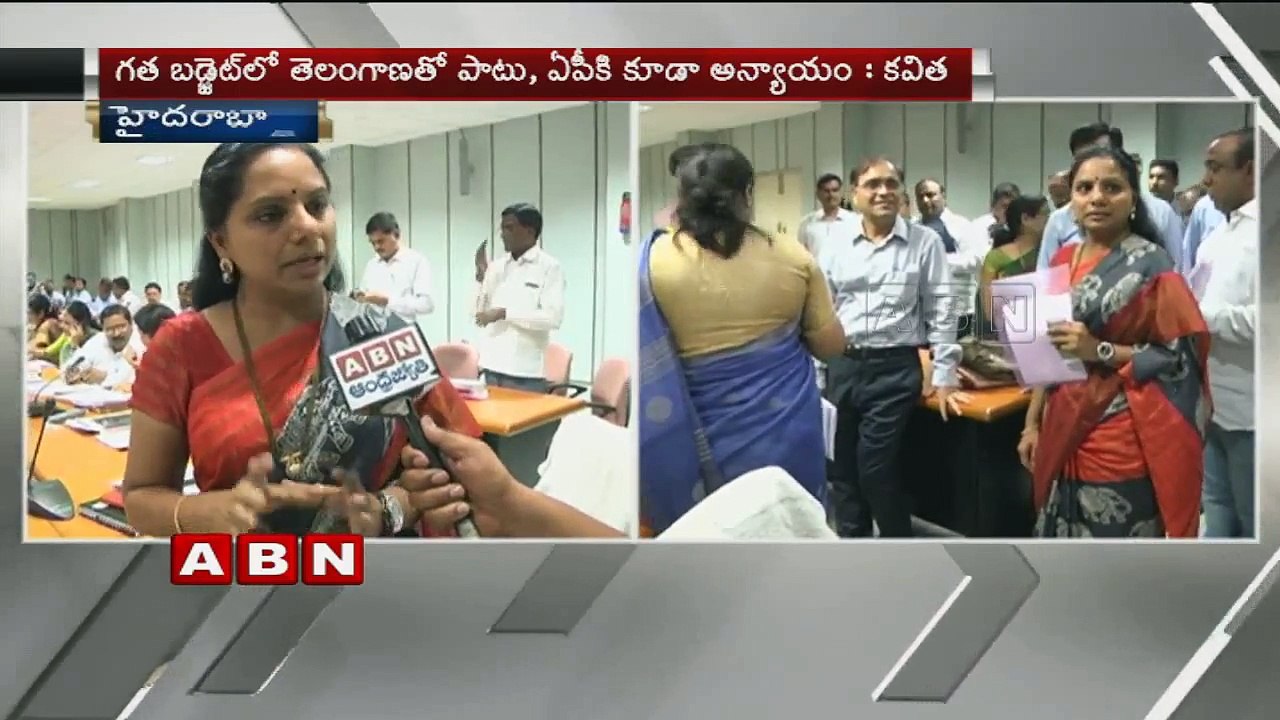 MP Kavitha Face to Face with ABN over Parliament Budget Session