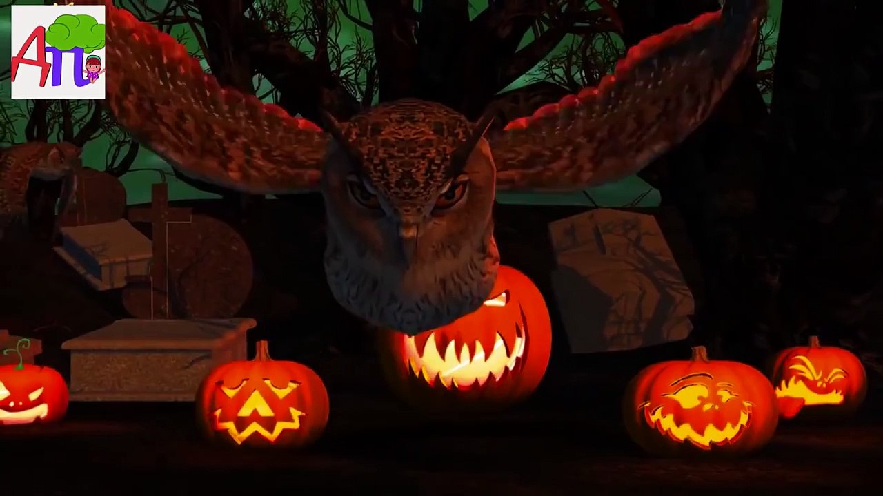 Семья пальчиков тыквы 3D | Хеллоуин | Halloween...