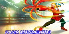 Vídeo Guía Street Fighter V - Karin Movimientos