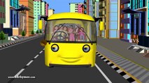 Canciones Infantiles HD 3D en Espanol y Ingles para Ninos - Las Ruedas Del Autobus Parte 1
