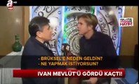 Türk muhabiri görünce korkan provakatör cnn muhabiri