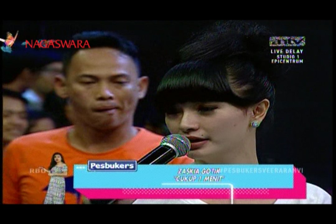 ZASKIA [Cukup 1 Menit] Live Pesbukers ANTV (22-02-2016)