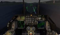 FSX Flight Planner at Greek airports VOR to VOR with F-16 aerosoft