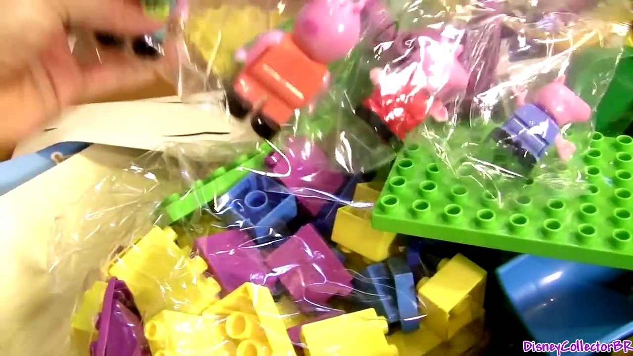 Peppa Pig Blocks Mega Amusement Park Nickelodeon Parque de Atracciones Juego Construccione