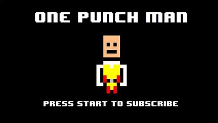 One Punch Man Opening - The Hero 8-bit NES Remix