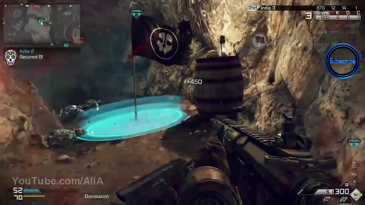 Call of Duty  GHOST Multiplayer - SNIPER Gameplay & Epic No Scope! (COD Ghosts Sniping HD)