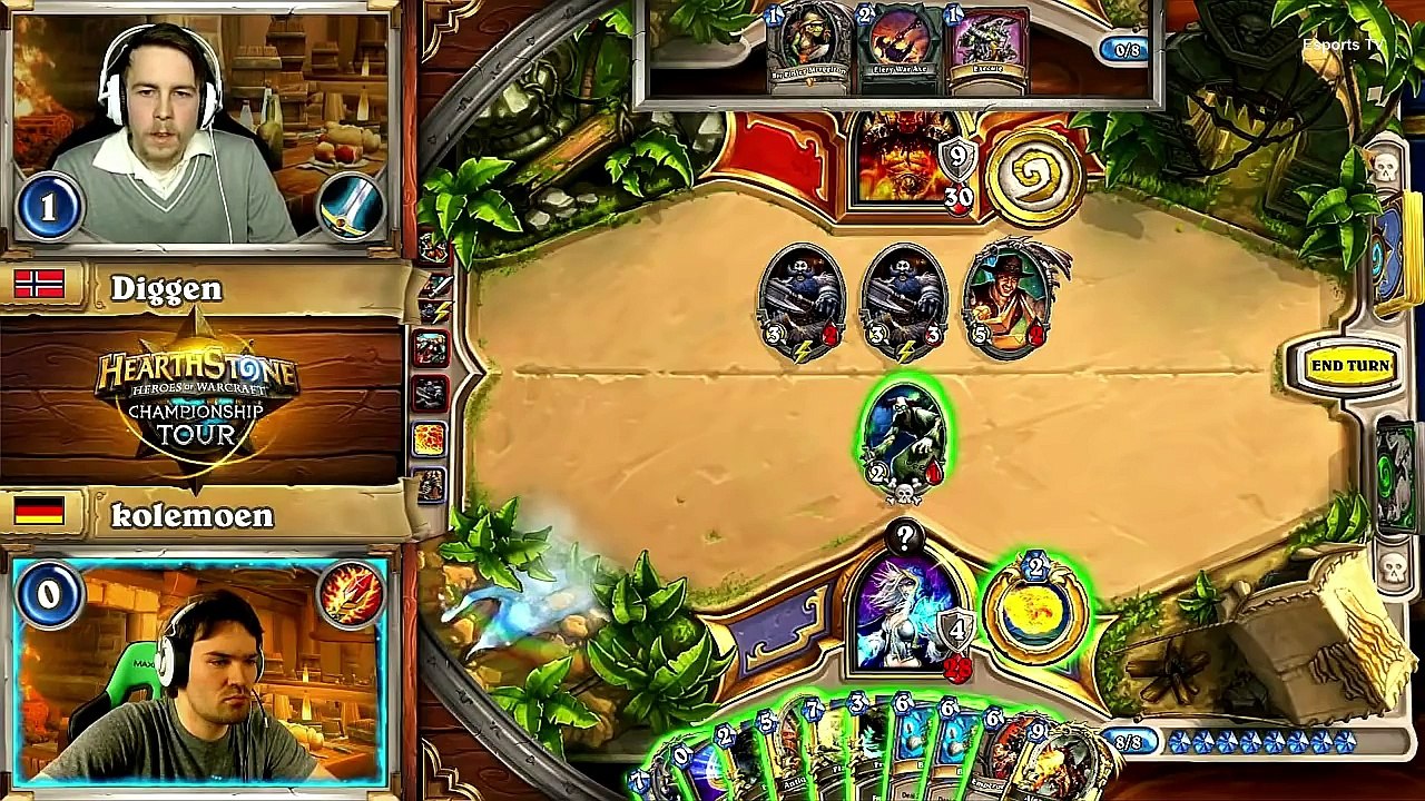 Diggen vs Kolemoen (Bo5) | Hearthstone Champions League S2 | HWC Championships 2016 Europe