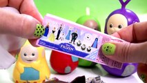 Teletubbies Stacking Cups Bubble Guppies Surprise Play-Doh Kinder Shopkins Huevos Sorpresa