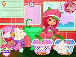 Шарлотта Земляничка Стирает Вещи/Strawberry Shortcake Washing Clothes