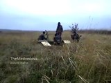 Минометы ДНР бьют по по позициям сил АТО / Mortars Pro-russian rebels firing