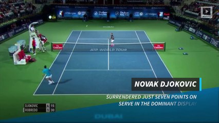 Djokovic Back With A Bang In Dubai